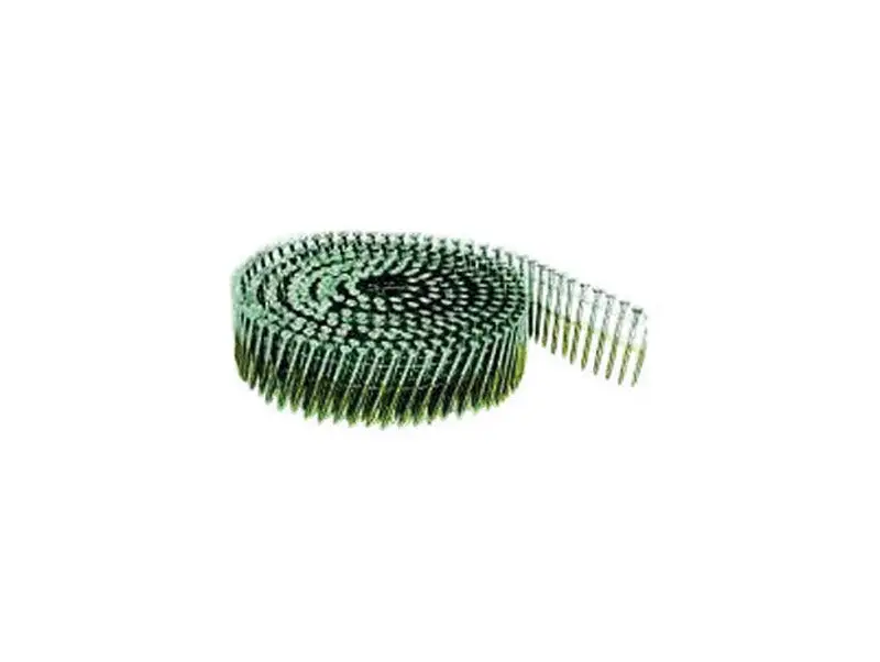 Bostitch 3-1/2 Inch 15 Degree Angled Coil Coated Nails 2700 Pack