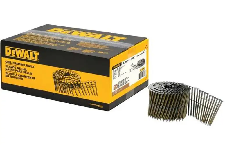 DeWalt DWC6R99BCG 15-Degree Coil Framing Nails - 0.099 x 2 Inches