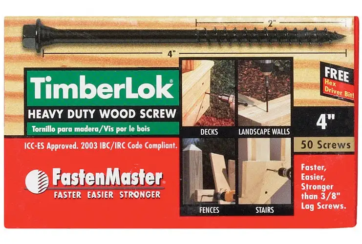 Collated Composite Screws 2 1/2 Inch Red - Best Building Hardware Supplies Low Price Senco