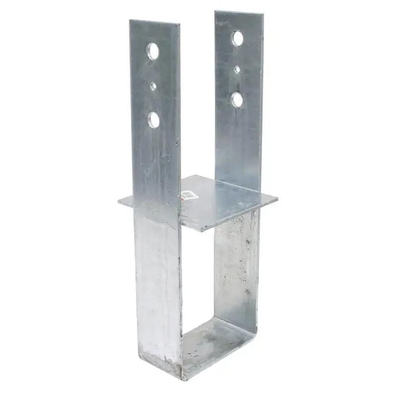 Simpson Strong-Tie 6 . H X 5.5 . W 7 Ga. Galvanized Steel Column Base Structural Support