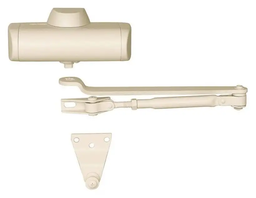 Stanley 824557 Door Closer 85 lb Ivory Commercial Grade Door Closer