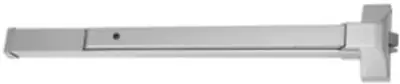 Tell Satin Silver Aluminum Commercial Exit Device Doors Heavy Duty Security