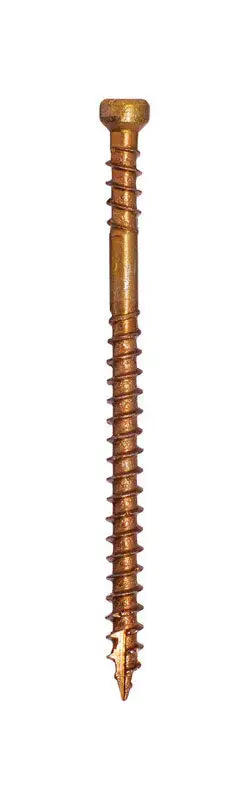 GRK Fasteners RT Composite No. 9 X 2-1/2 Inch Star Coated Reverse Screws 408 Pack
