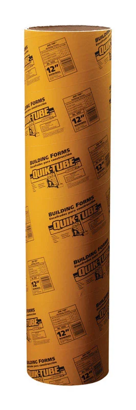 QUIK-TUBE BUILDNGFORM12 Pack 4 Quikrete