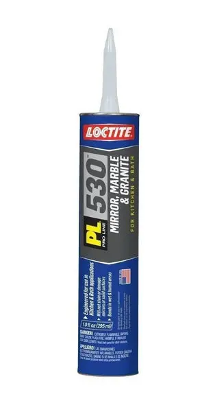 Loctite PL 530 Mirror Marble & Granite Adhesive Light Tan 10 Oz