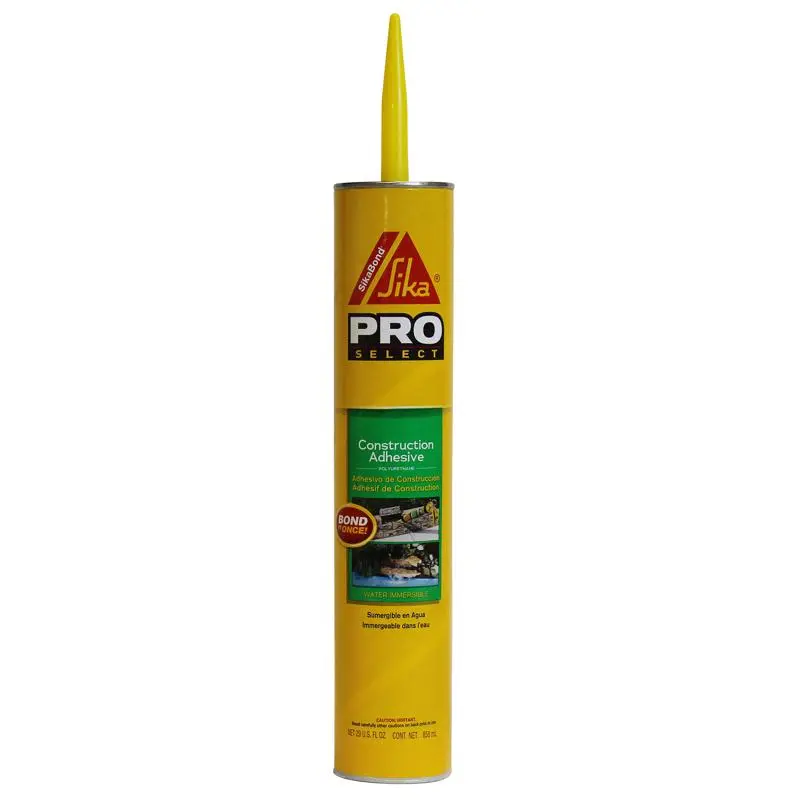 Sika Gray Polyurethane High Strength All Purpose Construction Adhesive 29 oz Pack 6