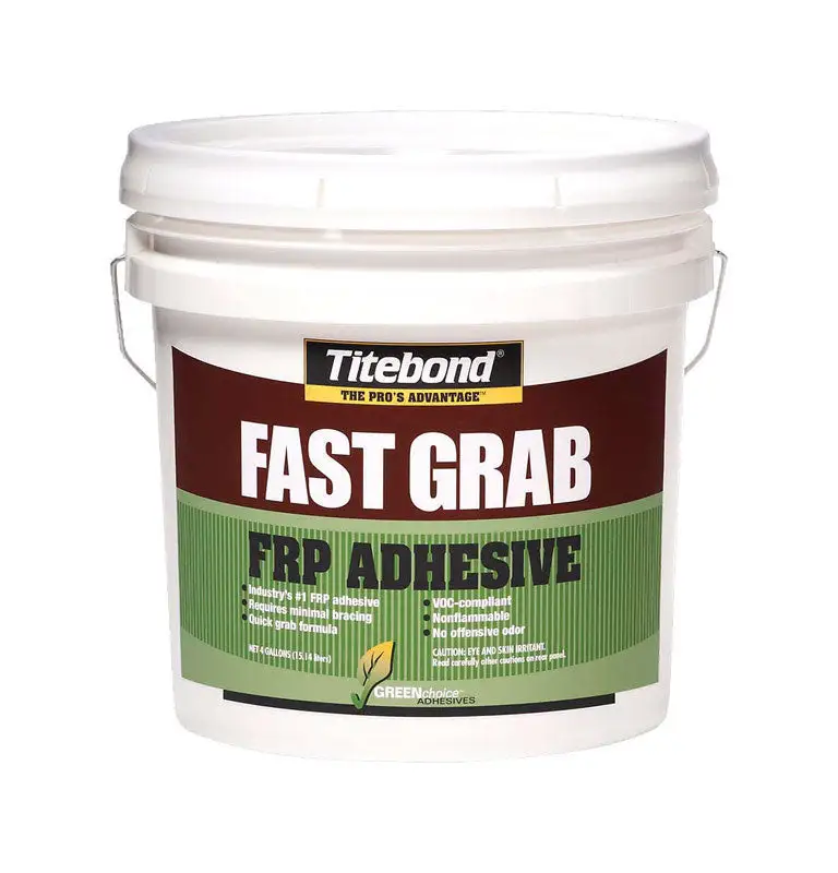 Titebond GREENchoice Fast Grab FRP High Strength Emulsion Polymer Light Beige Adhesive 4 gal