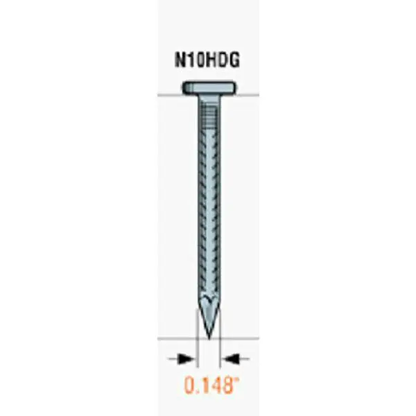 Simpson Strong-Tie N10DHDG-R 1-1/2 Inch Strong-Drive Connector Nail 1 Lb