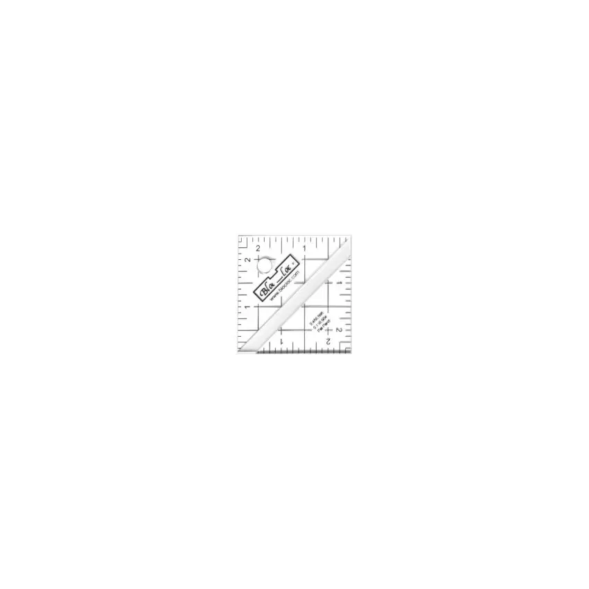 Bloc Loc BLLHST-2.5 Half-Square Triangle Ruler