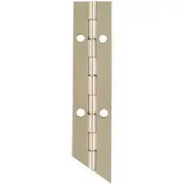 1-1/16 x 48- Nickel Continuous Hinge Long Doors and Gates National Hardware