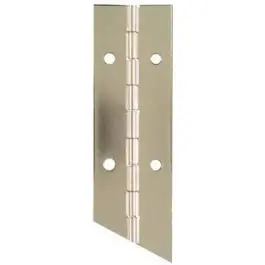 1.5 x 30-Inch Nickel Continuous Hinge Durable Gates and Doors National Hardware