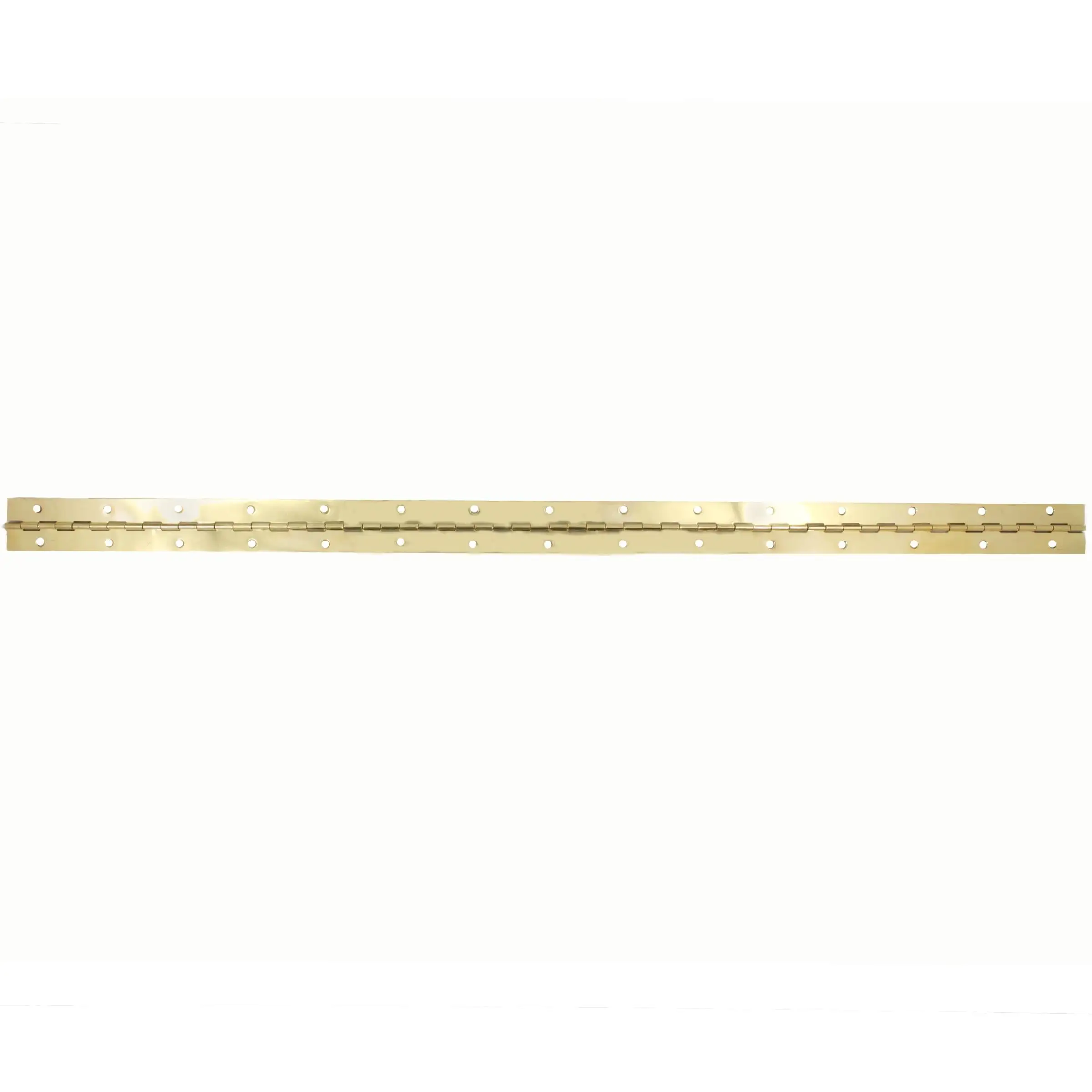 Stone Harbor Hardware Continuous Piano Hinge 1-1/2 x 48 Polished Brass Cabinets and Doors