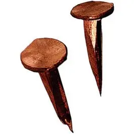 1/2-Inch #6 Copper Cut Tacks 1/2-Ounce Pack Upholstery Hillman