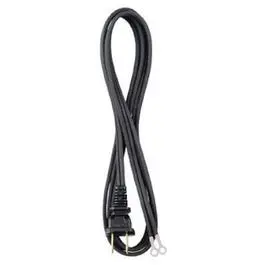 6-Foot 16/2 HPN Black Iron or Appliance Cord Electrical Wiring Various