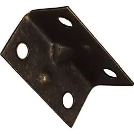 1.5 x 0.75-Inch Antique Brass Corner Brace Decorative Support National Hardware