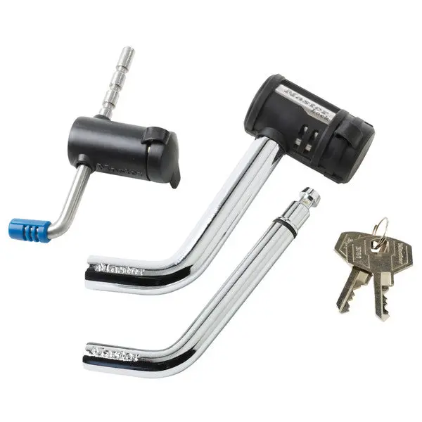 Master Lock 2848DAT Bent Pin Receiver Coupler Lock Set Security Coupling