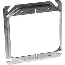 4-Inch Square 2-Gang Surface Cover Electrical Outlets Raco
