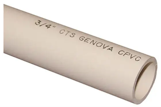 Genova 50035 CPVC Water Pipe 3/4 x 5'