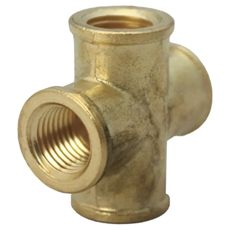 1/2 . FPT X 1/2 . D FPT Brass Cross Pack 5 ATC