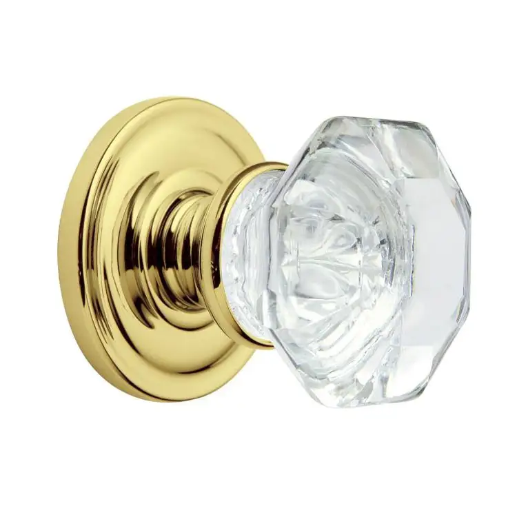 Fillmore Crystal Privacy Door Knob - Building Hardware Supplies Sale BALDWIN