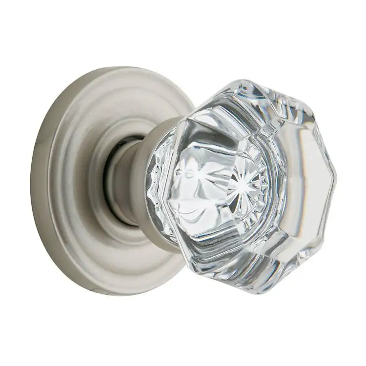 Fillmore Crystal Privacy Door Knob - Premium Building Hardware Equipment BALDWIN