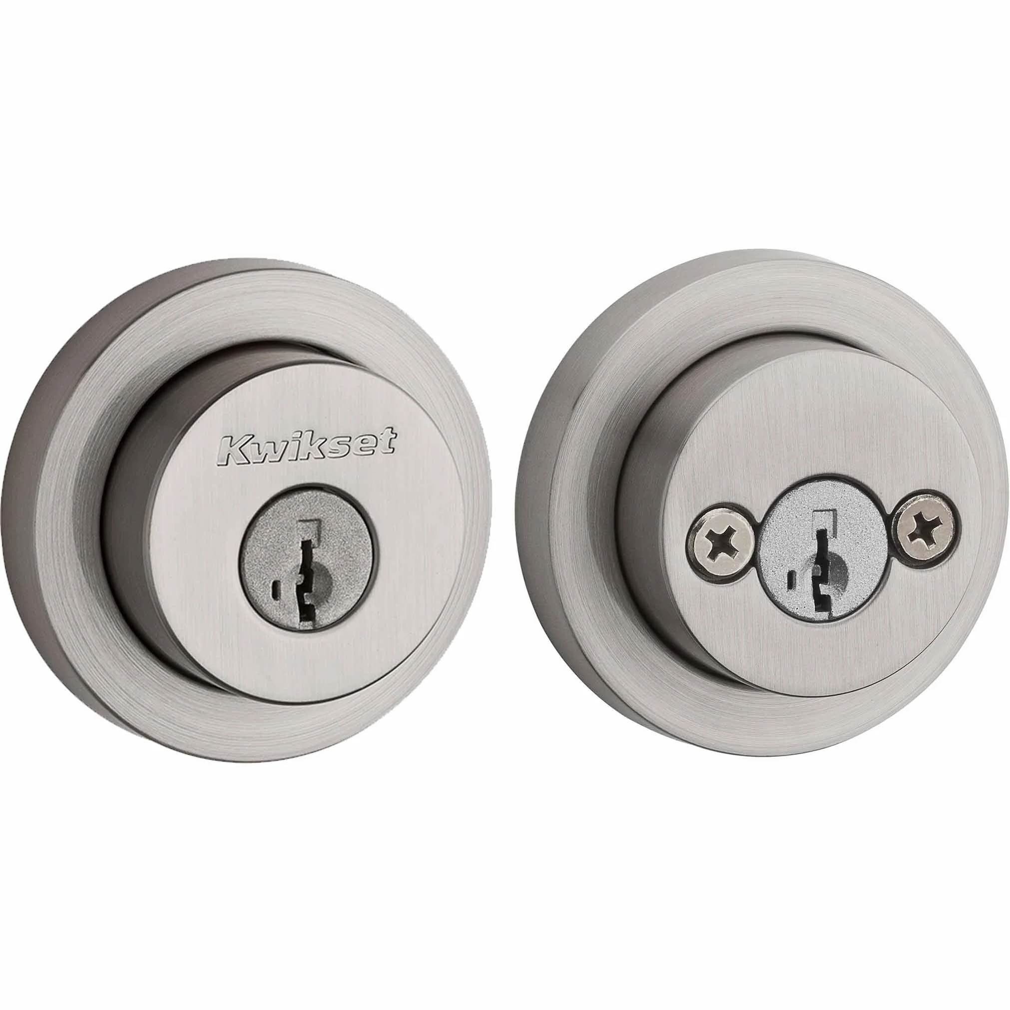 158 SQT 15 SMT RCAL RCS K3 Halifax 1-Cylinder Deadbolt Satin Nickel Finish