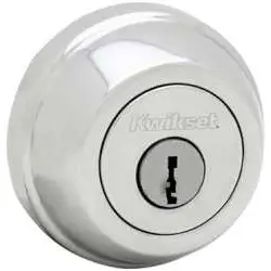 780 26 SMT RCAL RCS K3 1-Cylinder Deadbolt Polished Chrome Secure Entry