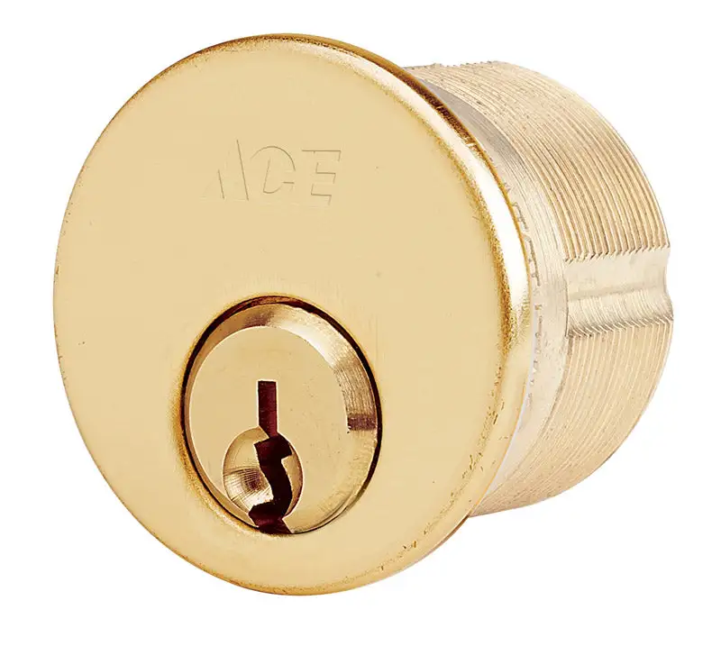 Ace Satin Nickel Metal Single Cylinder Deadbolt - Secure Door Lock