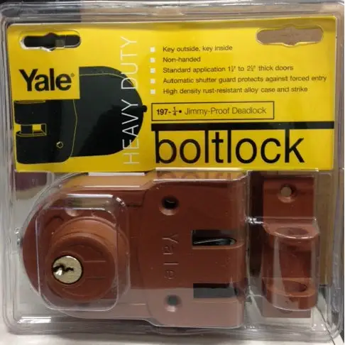 Yale Jimmy Proof Double Cylinder Deadlock Enhanced Door Security