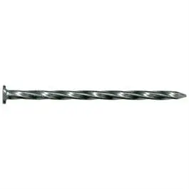 Galvanized Spiral Shank Deck Nails 3 Inch 10D 5 Pound Box Durable Decking Hillman