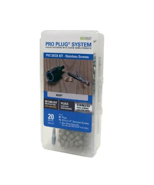Pro Plug Deck Plug Mountain Redwood Shop Home Hardware Repair Supply Starborn