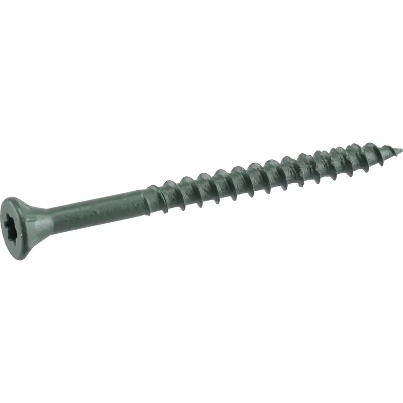 Deck Plus No. 10 X 2-1/2 . L Tan Star Flat Head Exterior Deck Screws 5 lb HILLMAN