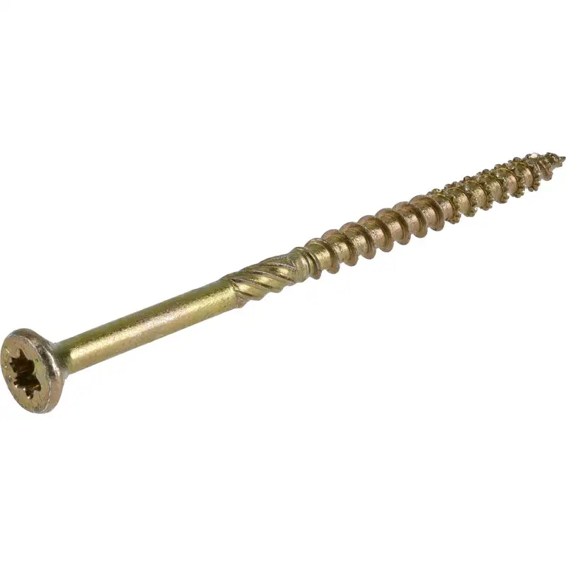 Hillman Power Pro No. 9 X 2 . L Star Flat Head Exterior Deck Screws 1 lb Box