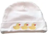 COTTON KNIT CAP 3 DUCKS