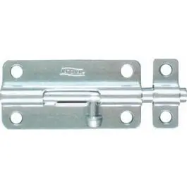 4-Inch Zinc Door Barrel Bolt National Hardware