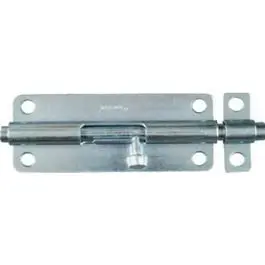 5-Inch Zinc Door Barrel Bolt National Hardware