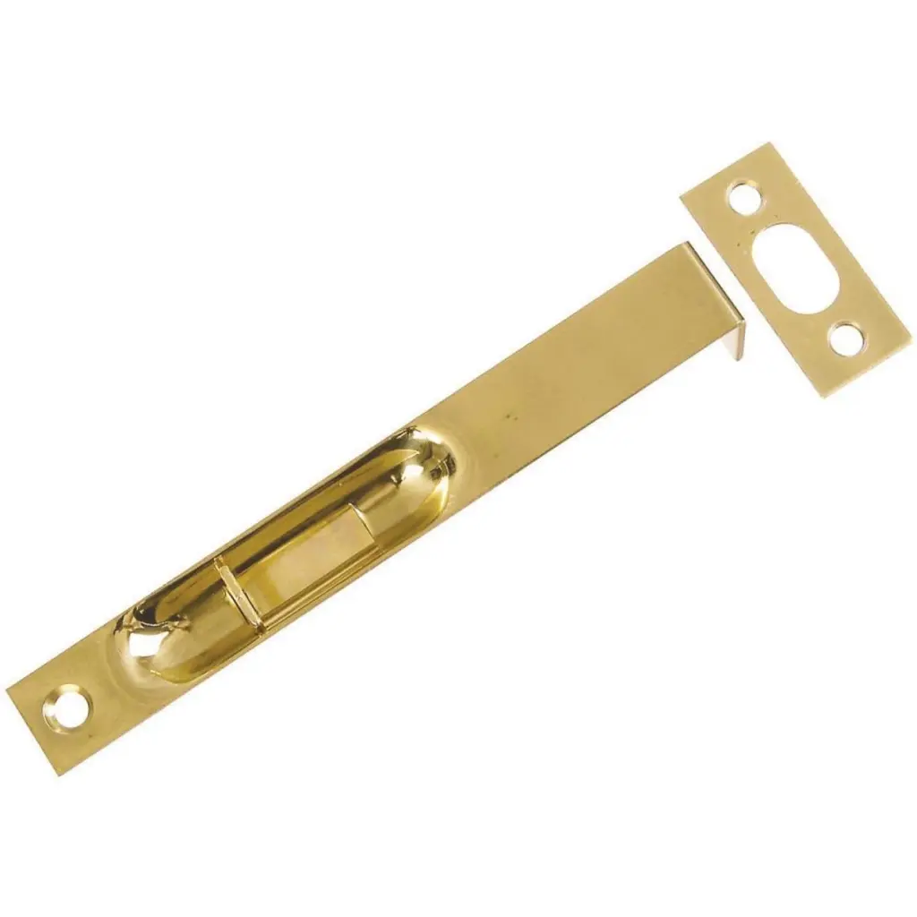 National Door Brass Flush Bolt Secure Door Locking