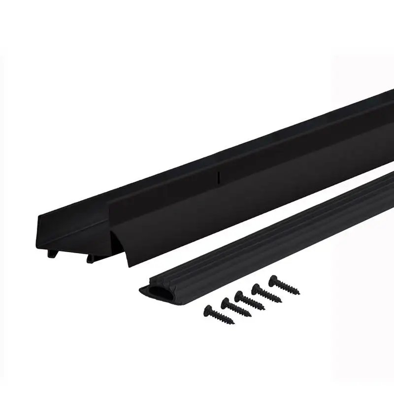M-D Building Products Black Aluminum Door Bottom Doors 36 L X 1.75 Pack 6
