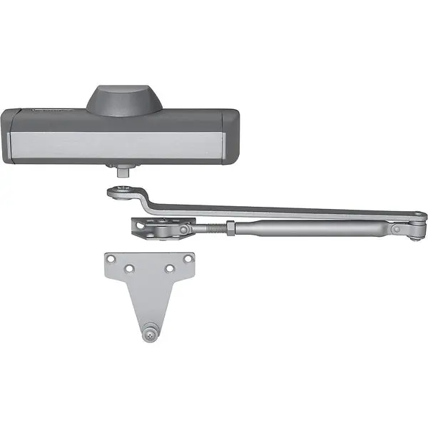 Stanley 820282 185 Lb Door Closer Silver Finish