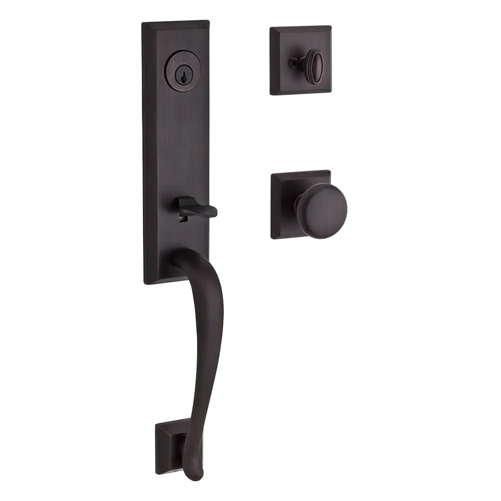 Reserve Single Cylinder Del Mar Handleset - Builders Hardware Tools BALDWIN