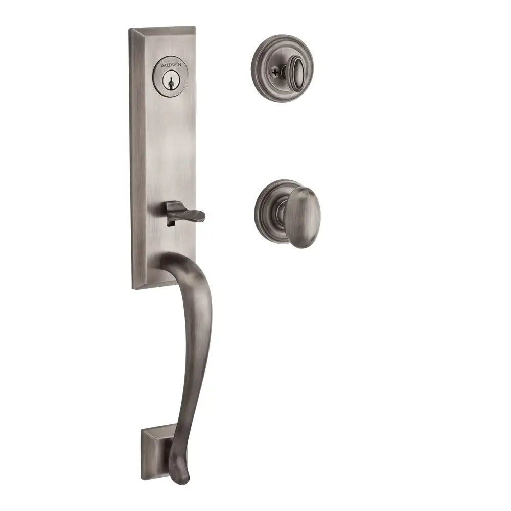 Reserve Single Cylinder Del Mar Handleset - Shop Home Hardware Repair Supply BALDWIN