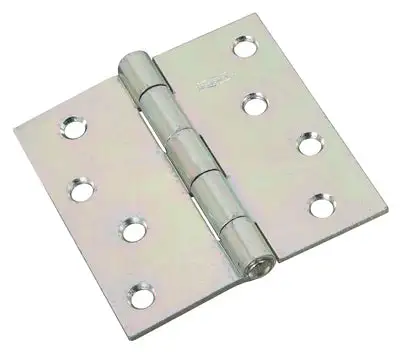 National Hardware 4 . L Zinc-Plated Broad Hinge Pack 5