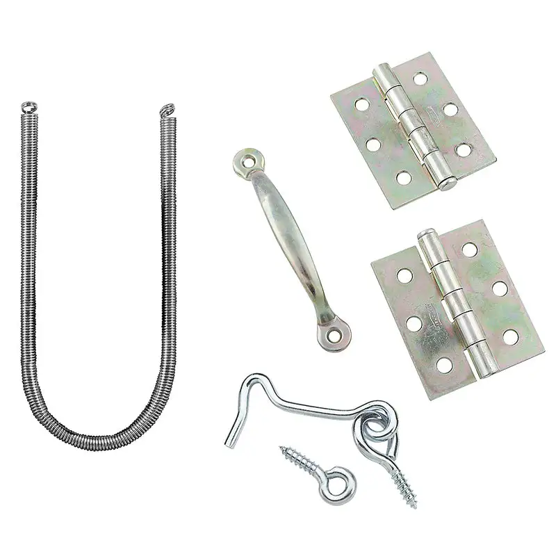 National Hardware Zinc-Plated Screen Storm Door Hinges Pack 5