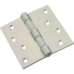 Tight Pin Hinge Zinc 4 x 4-Inch Pack 5 Smooth Door Operation Hardware National Hardware