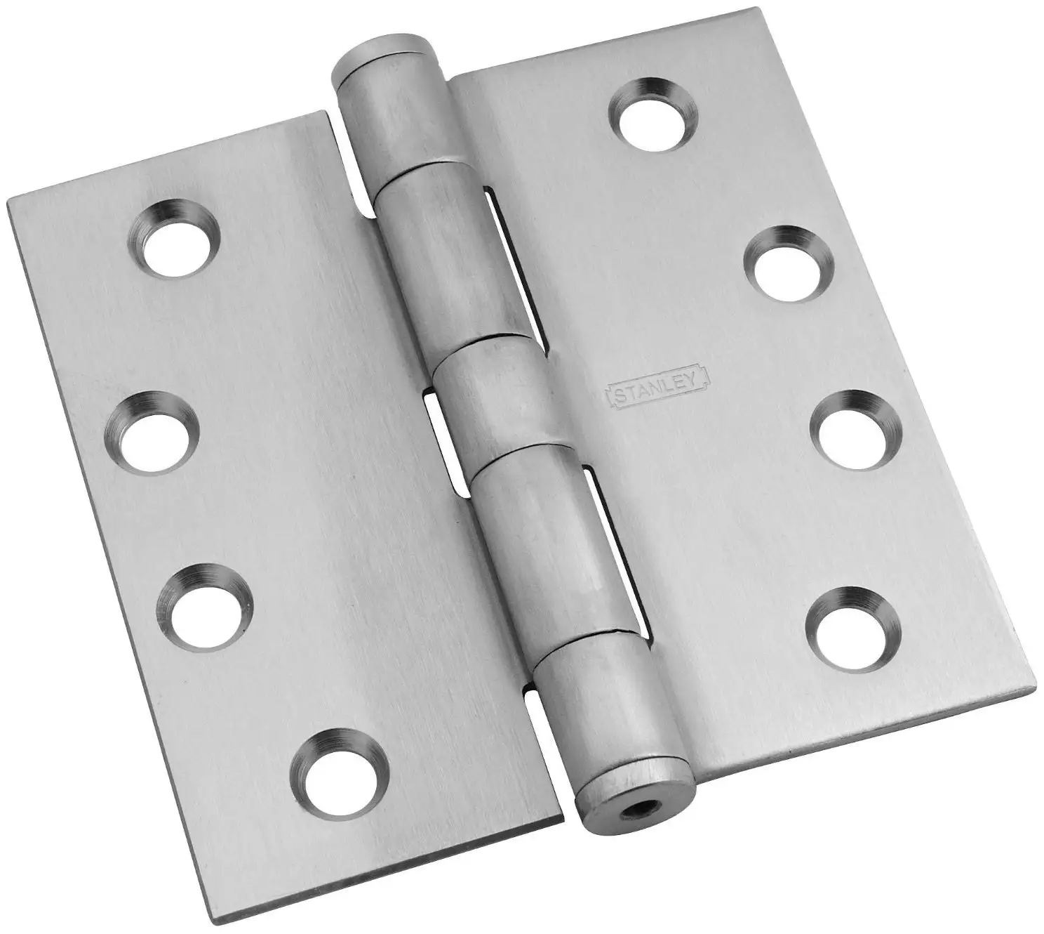 Stanley Hardware S821-066 Square Corner Door Hinge Satin Finish