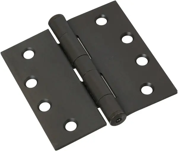 Stanley Hardware S820-571 4" Oil Rubbed Bronze Square Corner Door Hinge