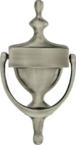 National Hardware N325-308 Door Knocker 7" Satin Nickel