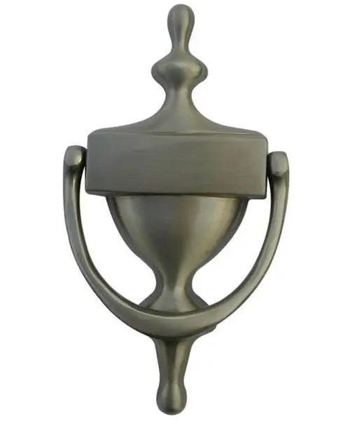 Prosource HR4004SN-PS 7 Inch Satin Nickel Door Knocker Elegant Entryways