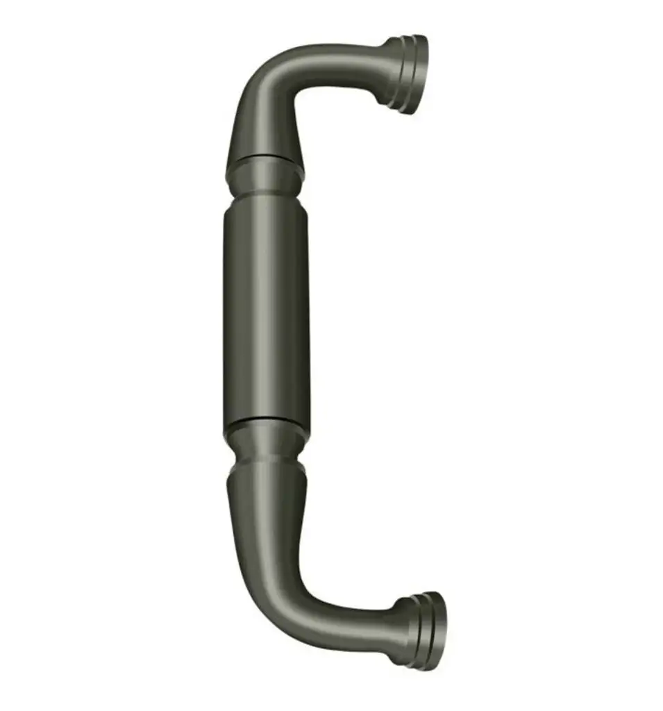 Deltana DP2575U3 Door Pull without Rosette 10 Inch Bright Brass