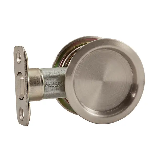 National Hardware N350-322 Satin Nickel Steel Pocket Door Pull